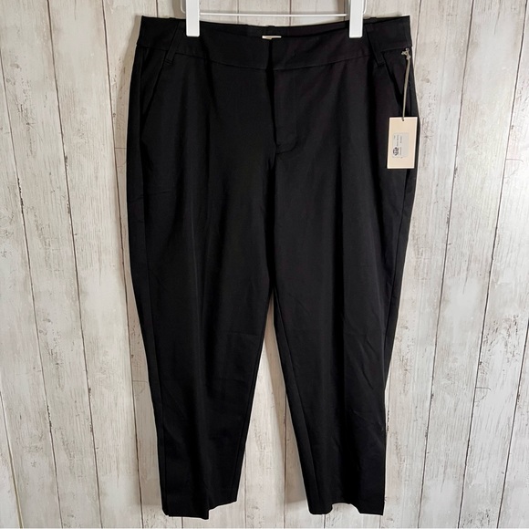 A New Day Mid Rise Slim Straight Trousers F4 - Picture 3 of 10